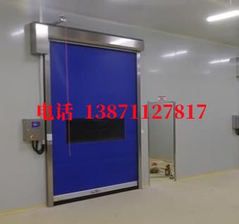 软帘拉链密封快速卷帘门